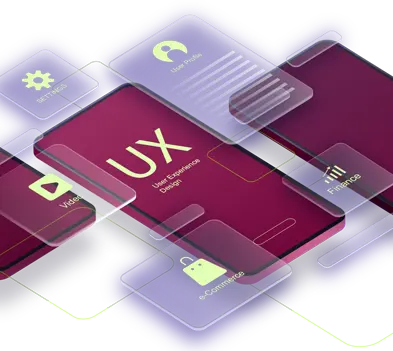 UX/Ui design illustration.